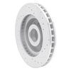 E-Line Drilled & Slotted Silver Brake Rotor, 1983-1992 GM, Position: Front Left - image 4