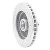 E-Line Drilled & Slotted Silver Brake Rotor, 1988-1994 GM, Position: Front Right - image 1