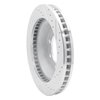 E-Line Drilled & Slotted Silver Brake Rotor, 1976-1996 GM, Position: Front Left - image 2