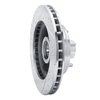 E-Line Drilled & Slotted Silver Brake Rotor, 1990-2002 GM, Position: Front Right - image 3