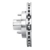 E-Line Drilled & Slotted Silver Brake Rotor, 1991-2003 GM, Position: Front Left - image 3