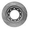 E-Line Drilled & Slotted Silver Brake Rotor, 1976-2005 GM, Position: Front & Rear Right - image 4