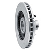 E-Line Drilled & Slotted Silver Brake Rotor, 1992-2002 GM, Position: Front Right - image 1