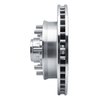 E-Line Drilled & Slotted Silver Brake Rotor, 1992-2002 GM, Position: Front Right - image 3