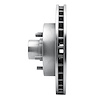 E-Line Drilled & Slotted Silver Brake Rotor, 1993-1995 GM, Position: Front Left - image 1