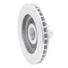 E-Line Drilled & Slotted Silver Brake Rotor, 1993-1995 GM, Position: Front Right - image 2