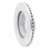 E-Line Drilled & Slotted Silver Brake Rotor, 1994-2006 GM, Position: Front Right - image 2