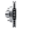 E-Line Drilled & Slotted Silver Brake Rotor, 1994-2002 GM, Position: Front Left - image 3