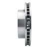 E-Line Drilled & Slotted Silver Brake Rotor, 1999-2020 GM, Position: Front Left - image 2
