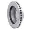 E-Line Drilled & Slotted Silver Brake Rotor, 1999-2020 GM, Position: Front Right - image 4