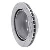 E-Line Drilled & Slotted Silver Brake Rotor, 2000-2014 GM, Position: Rear Right - image 3