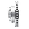 E-Line Drilled & Slotted Silver Brake Rotor, 2001-2002 GM, Position: Front Left - image 3