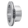 E-Line Drilled & Slotted Silver Brake Rotor, 2001-2010 GM, Position: Rear Left - image 3