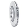E-Line Drilled & Slotted Silver Brake Rotor, 2009-2012 GM, Position: Front Right - image 2