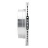 E-Line Drilled & Slotted Silver Brake Rotor, 2010-2017 GM, Position: Rear Right - image 2