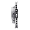 E-Line Drilled & Slotted Silver Brake Rotor, 1971-1991 Fits Multiple Makes/Models, Position: Front Right - image 2