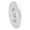E-Line Drilled & Slotted Silver Brake Rotor, 1988-1989 GM, Position: Front Right - image 1
