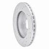 E-Line Drilled & Slotted Silver Brake Rotor, 1978-1981 GM, Position: Rear Right - image 3