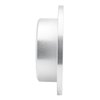 E-Line Drilled & Slotted Silver Brake Rotor, 2004-2004 GM, Position: Rear Right - image 3