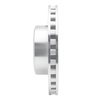 E-Line Drilled & Slotted Silver Brake Rotor, 2005-2006 GM, Position: Front Left - image 3