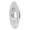 E-Line Drilled & Slotted Silver Brake Rotor, 2006-2006 GM, Position: Rear Right - image 2