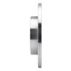 E-Line Drilled & Slotted Silver Brake Rotor, 2004-2012 GM, Position: Rear Left - image 3