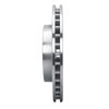 E-Line Drilled & Slotted Silver Brake Rotor, 1986-1992 Ford/Lincoln/Mercury/Mazda, Position: Front & Rear Right - image 4