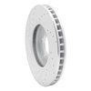 E-Line Drilled & Slotted Silver Brake Rotor, 2000-2006 Fits Multiple Makes/Models, Position: Front Right - image 4