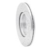 E-Line Drilled & Slotted Silver Brake Rotor, 2004-2019 Fits Multiple Makes/Models, Position: Front Right - image 4