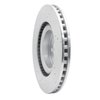 E-Line Drilled & Slotted Silver Brake Rotor, Fits Select Ford/Lincoln/Mercury/Mazda, Position: Front Right - image 3
