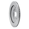 E-Line Drilled & Slotted Silver Brake Rotor, 2004-2007 Ford/Lincoln/Mercury/Mazda, Position: Rear Right - image 3