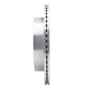 E-Line Drilled & Slotted Silver Brake Rotor, 2007-2010 Ford/Lincoln/Mercury/Mazda, Position: Rear Right - image 1