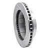 E-Line Drilled & Slotted Silver Brake Rotor, 1980-1994 Ford/Lincoln/Mercury/Mazda, Position: Front Left - image 1