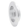 E-Line Drilled & Slotted Silver Brake Rotor, 1995-2002 Ford/Lincoln/Mercury/Mazda, Position: Rear Right - image 3