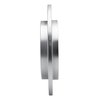 E-Line Drilled & Slotted Silver Brake Rotor, 2005-2008 Ford/Lincoln/Mercury/Mazda, Position: Rear Left - image 4
