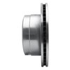 E-Line Drilled & Slotted Silver Brake Rotor, 2005-2012 Ford/Lincoln/Mercury/Mazda, Position: Rear Left - image 4