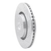E-Line Drilled & Slotted Silver Brake Rotor, Fits Select Ford/Lincoln/Mercury/Mazda, Position: Front Right - image 4