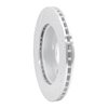E-Line Drilled & Slotted Silver Brake Rotor, 1995-2002 Ford/Lincoln/Mercury/Mazda, Position: Rear Right - image 4