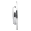 E-Line Drilled & Slotted Silver Brake Rotor, 1986-1996 Acura/Honda, Position: Rear Left - image 4