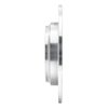 E-Line Drilled & Slotted Silver Brake Rotor, 1986-1996 Acura/Honda, Position: Rear Right - image 4