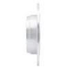 E-Line Drilled & Slotted Silver Brake Rotor, 2002-2004 Acura/Honda, Position: Rear Right - image 4