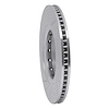 E-Line Drilled & Slotted Silver Brake Rotor, Fits Select Acura/Honda, Position: Front Right - image 1