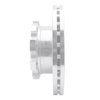 E-Line Drilled & Slotted Silver Brake Rotor, 2005-2017 Fits Multiple Makes/Models, Position: Front & Rear Left - image 2