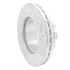 E-Line Drilled & Slotted Silver Brake Rotor, 2005-2017 Fits Multiple Makes/Models, Position: Front & Rear Left - image 4