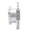 E-Line Drilled & Slotted Silver Brake Rotor, 2005-2017 Fits Multiple Makes/Models, Position: Front & Rear Left - image 2
