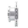 E-Line Drilled & Slotted Silver Brake Rotor, 2005-2017 Fits Multiple Makes/Models, Position: Front & Rear Right - image 4