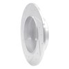 E-Line Drilled & Slotted Silver Brake Rotor, 1987-2015 Fits Multiple Makes/Models, Position: Rear Right - image 2