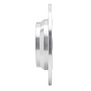 E-Line Drilled & Slotted Silver Brake Rotor, 2007-2013 Mercedes-Benz, Position: Rear Right - image 1