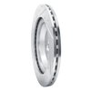 E-Line Drilled & Slotted Silver Brake Rotor, 2014-2021 Mercedes-Benz, Position: Rear Right - image 2