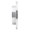 E-Line Drilled & Slotted Silver Brake Rotor, 1998-2005 Mercedes-Benz, Position: Rear Right - image 3
